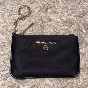 Michael Kors Gabardine Nylon Key/Card Holder